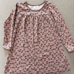 Hanna Andersson Pink Floral Long-Sleeve Dress